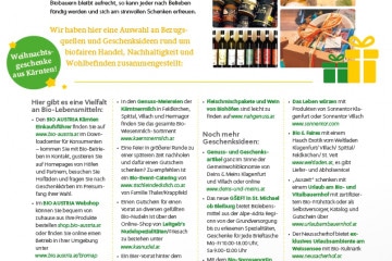 Wertvolle Bio-Geschenke