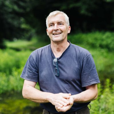 © Slowfood/Mara Hohla
Fischer am Teich