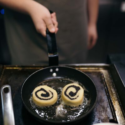 Anbraten Bio-Blunzenroulade