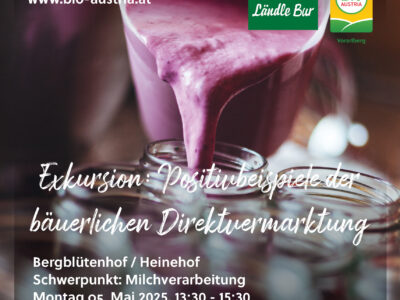 Einladung DVExkursion Vbg, mit Joghurt im Hintergrund