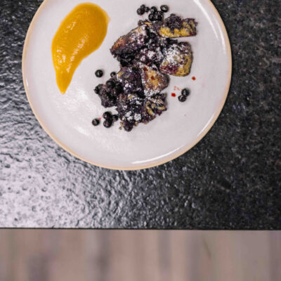 Teller mit Bio-Kaiserschmarrn