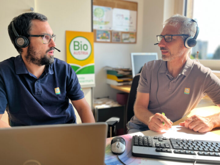 Votragende bei Webinar Treffpunkt Bio