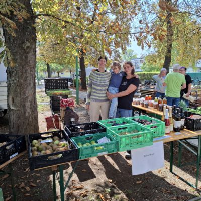 Stand am Biofest Frauenkirchen