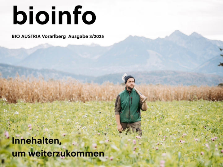 Titelblatt BioInfo Vorarlberg Ausgabe 03/2025