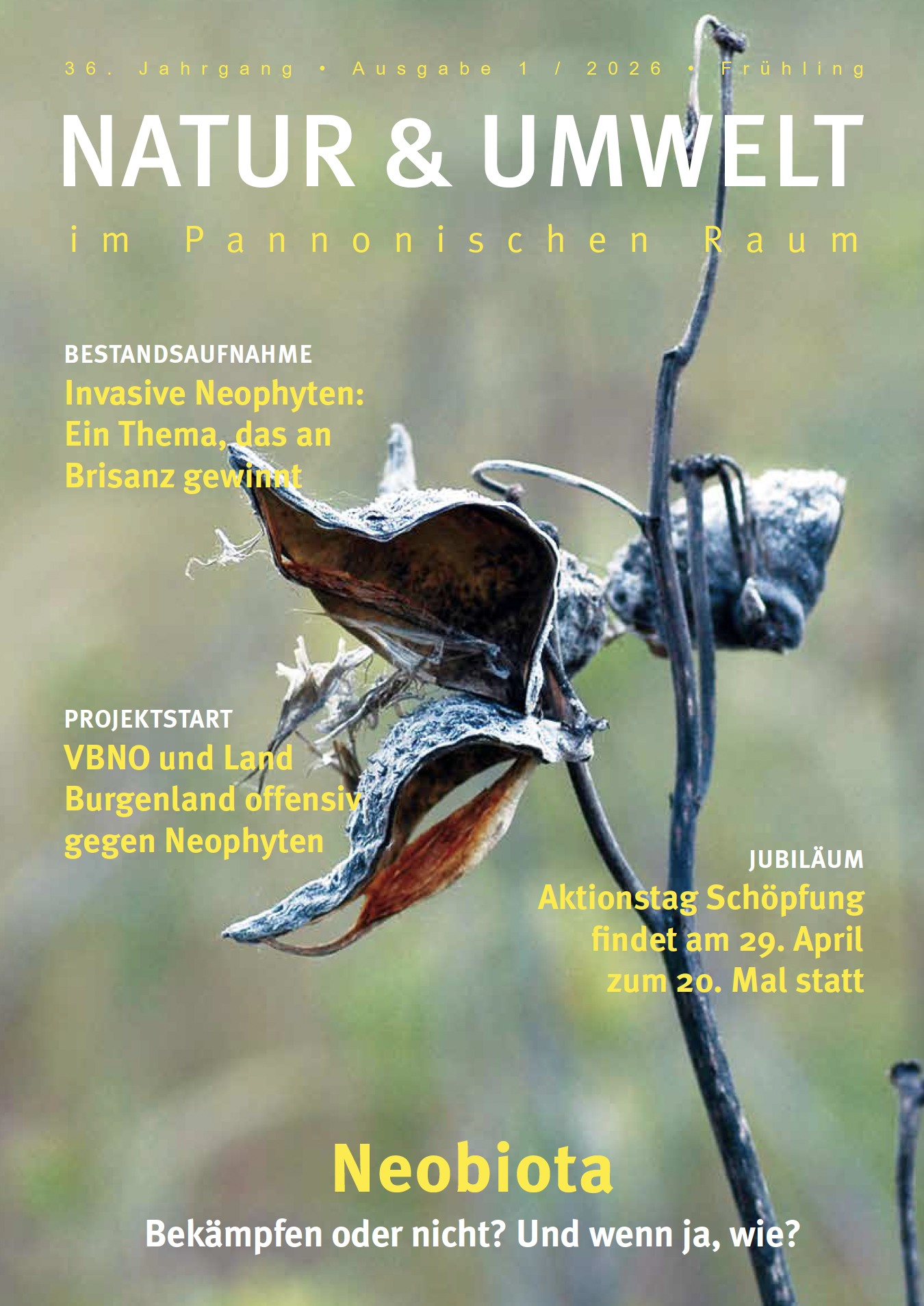 Natur und Umwelt Titelseite 1/2026