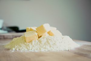 Mehl und Butter