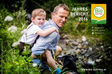 BIO AUSTRIA - Jahresbericht 2016 Titelblatt