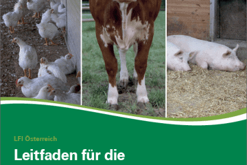 Titelblatt Leitfaden für die Tierbehandlung am Bio-Betrieb