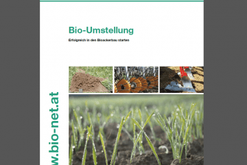 Titelblatt Bio-Umstellung Ackerbau