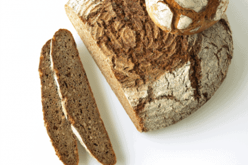 Brot geschnitten