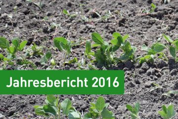 Titelblatt Bio mit Mehrwert Burgenland - Jahresbericht 2016