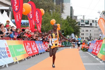 Läufer beim Salzburg Marathon
