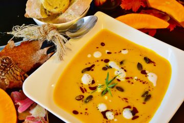 Kürbismost-Suppe