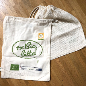 Bio-Baumwollbeutel für Obst und Gemüse von BIO AUSTRIA