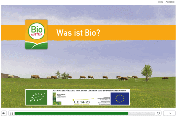 Folie einer Schulung - Was ist Bio?