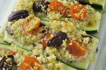 Zucchini gefüllt